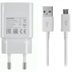 Caricabatteria Originale 5V 2A + cavo Micro USB per Huawei GX8