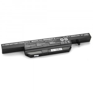 Batería 5200mAh W650BAT-6 para Clevo W670RC W670RCQ W670RCQ1 W670RCW W670RCW1