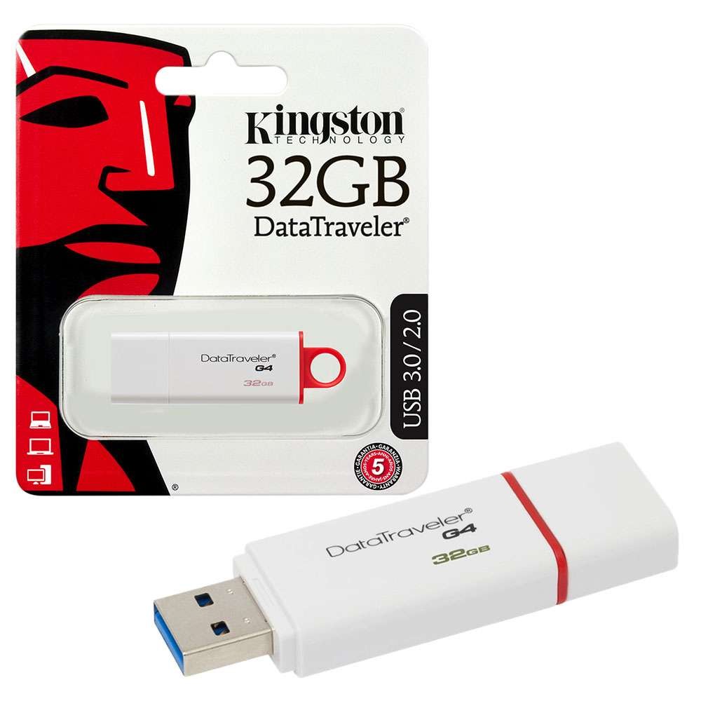 KINGSTON PENDRIVE USB 3.1 32GB DT106/32GB CHIAVETTA USB MEMORIA 3.0 PENNA SD 