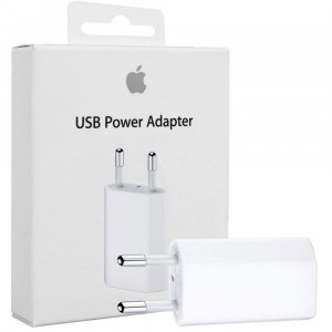 Adaptador USB 5W Apple Original A1400 MD813ZM/A para iPhone XR A2105