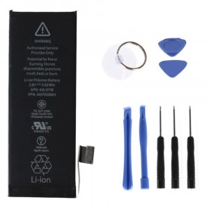 COMPATIBLE BATTERY 1560mAh FOR APPLE IPHONE 5S A1453 A1457 A1518 + KIT