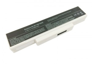 Battery 5200mAh WHITE for MSI GX640 GX640 MS-1656