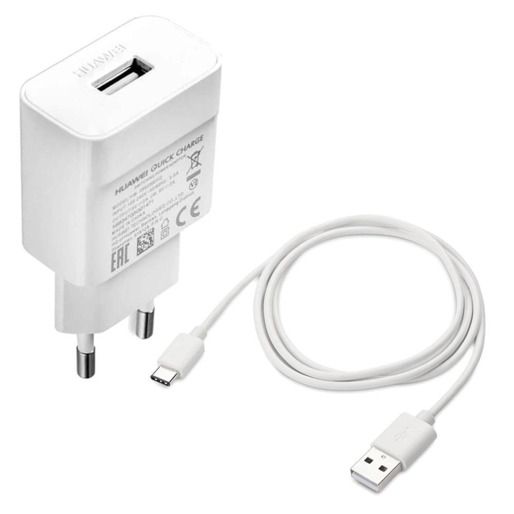 Chargeur Original Rapide + cable Type C pour Huawei P20