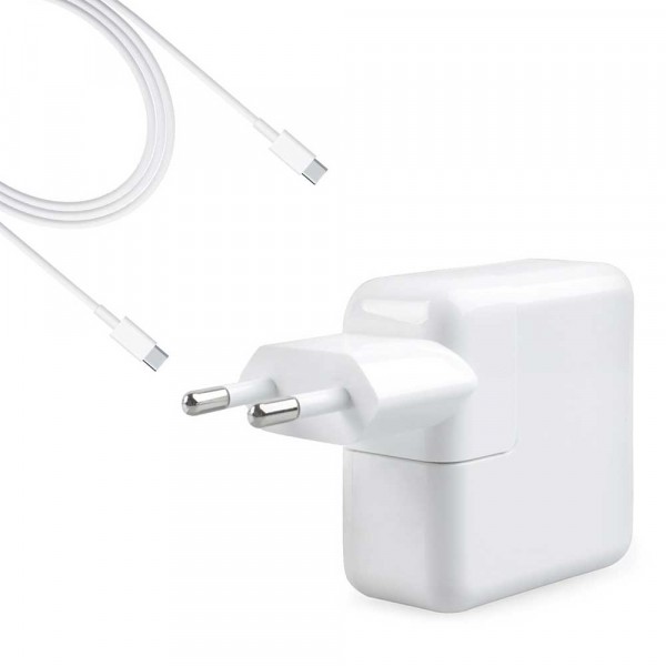 Chargeur Adaptateur Secteur USB C 87W Compatible avec MacBook Pro