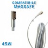 Adaptateur Chargeur A1244 A1374 45W Magsafe 1 pour Macbook Air 13” A1237
