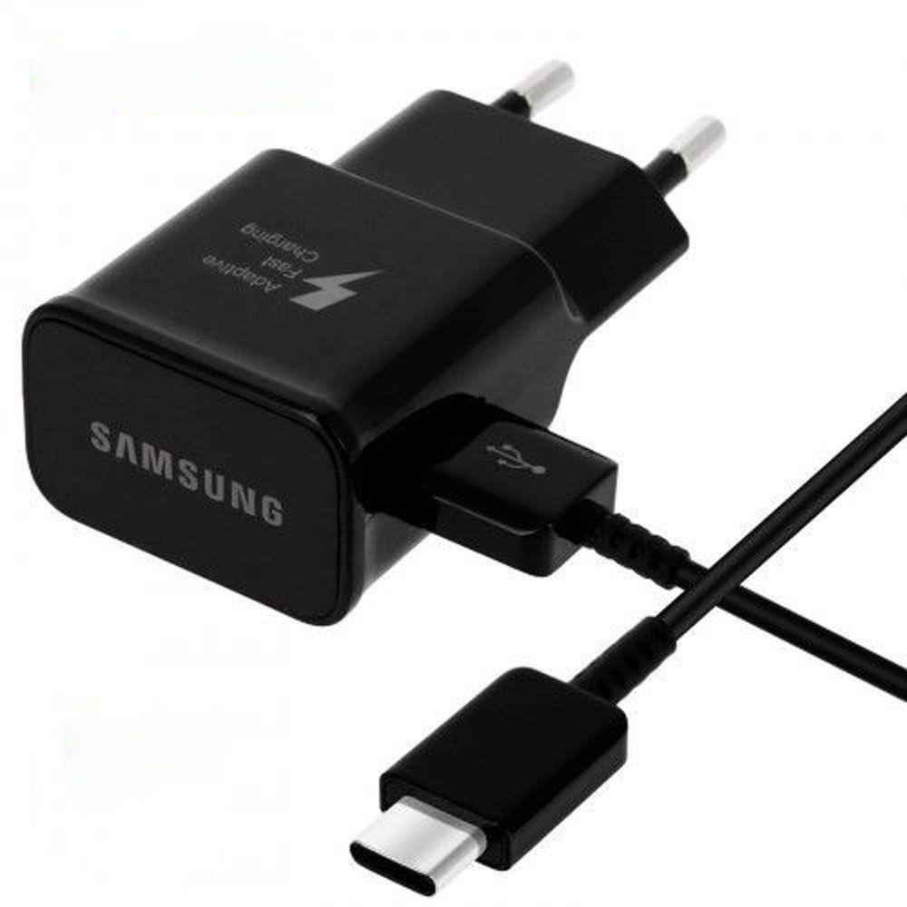 A920F USB Cable de tipo C Cable de carga de datos para Samsung Galaxy A9 2018 con mungoo pantalla paño de limpieza Cargador para Original Flash rápido Samsung 2A 