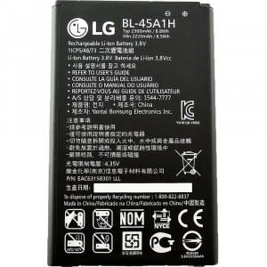 Batterie Original BL-45A1H 2300mAh pour LG K10 3G 4G LTE 2016