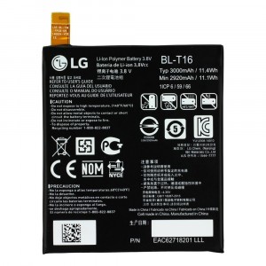 BATERÍA ORIGINAL BL-T16 3000mAh PARA G FLEX 2 G FLEX2 H955 H955A