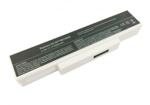 Battery 5200mAh WHITE for ASUS A95C A95R A95RP A95RT